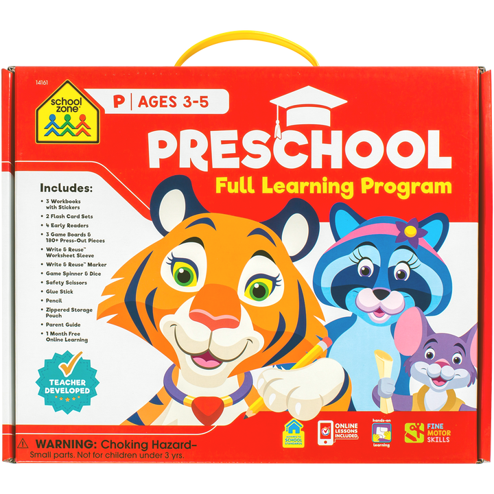 Pre Learning Programme Preschool Learning Program – School Zone Publishing Company
