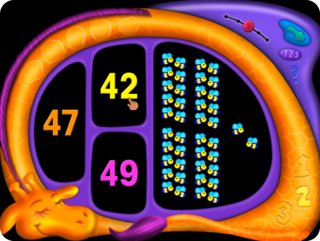 Alphabet & Numbers 1-100 Flash Action Software (Windows Download) will feel like a game!