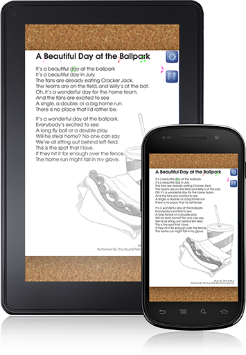 Sing a song and tell a story with The Last Game - Start to Read! UnderCover Book (Android App).