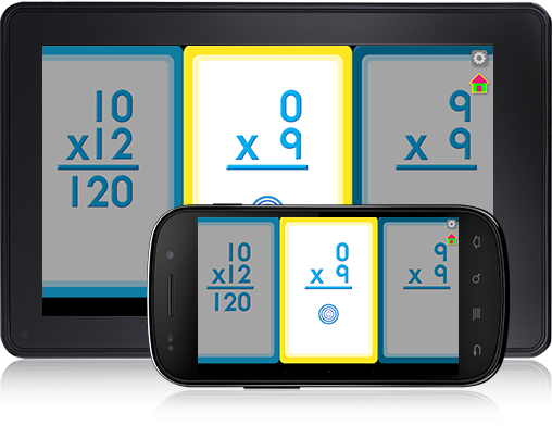 App for Multiplication Flash Cards - School Zone Website – School Zone ...