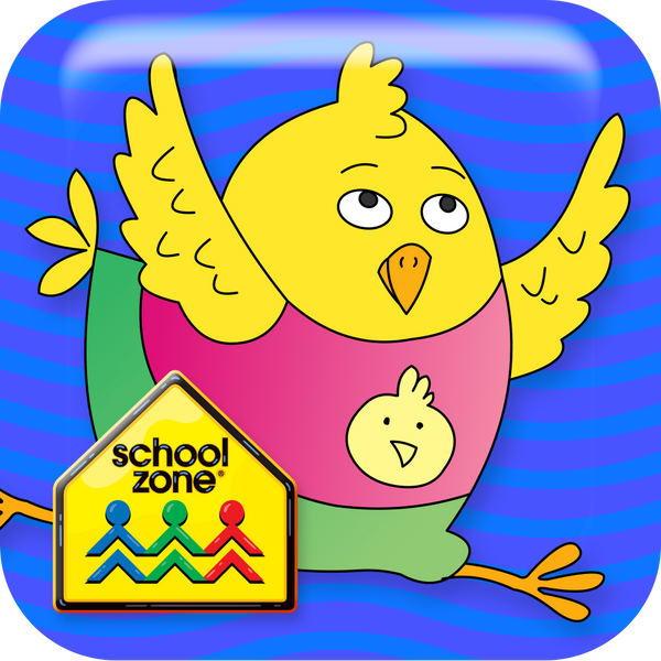 Count 2 Play title screen on tablet and phone shows pyramid of yellow cheerleader chickens