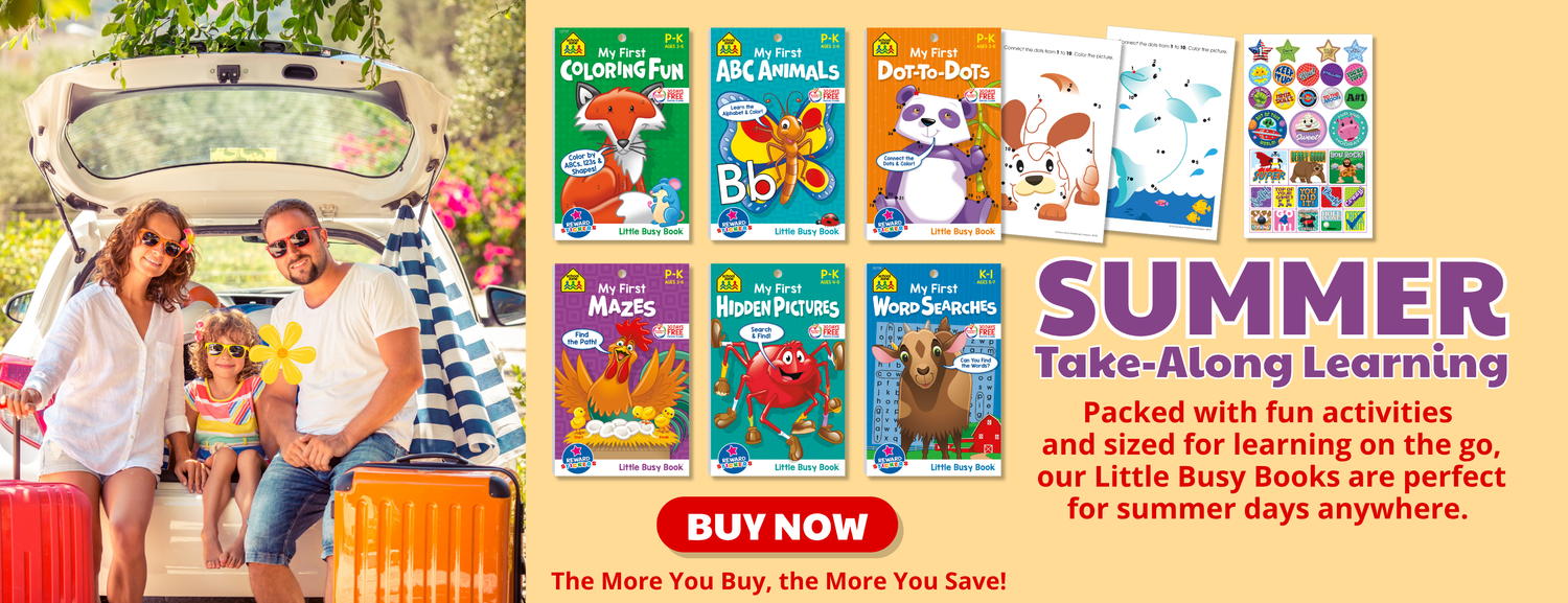 Little Busy Book series for summer days. 