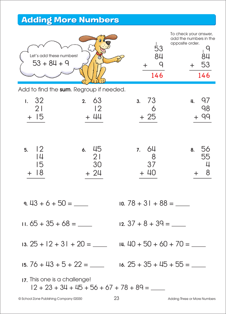 New concepts are introduced at the most basic level in Math Basics 2 Workbook.