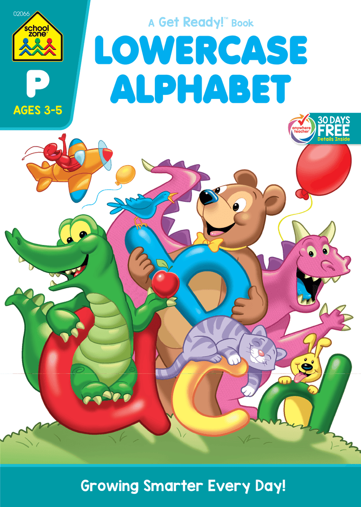 Abc Small Workbook Alphabet Tracing Book & Preschool Workbook – School Zone Publishing Company