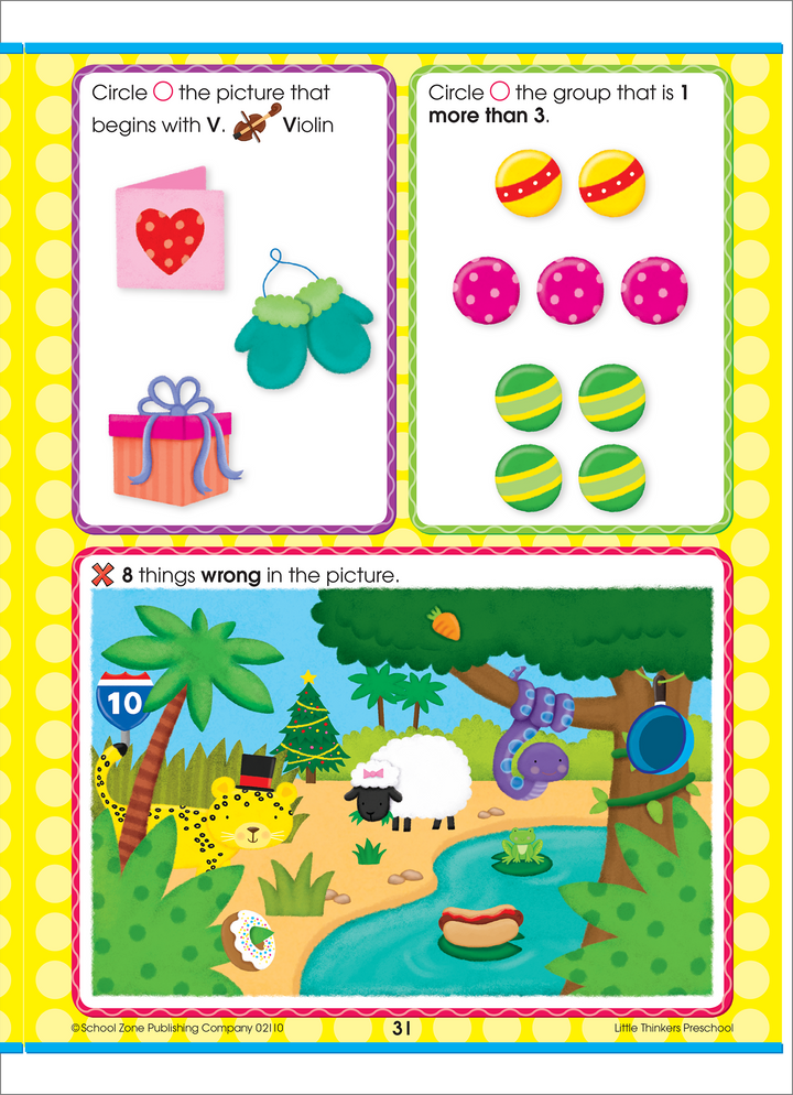 Get practice following directions with Little Thinkers Preschool.
