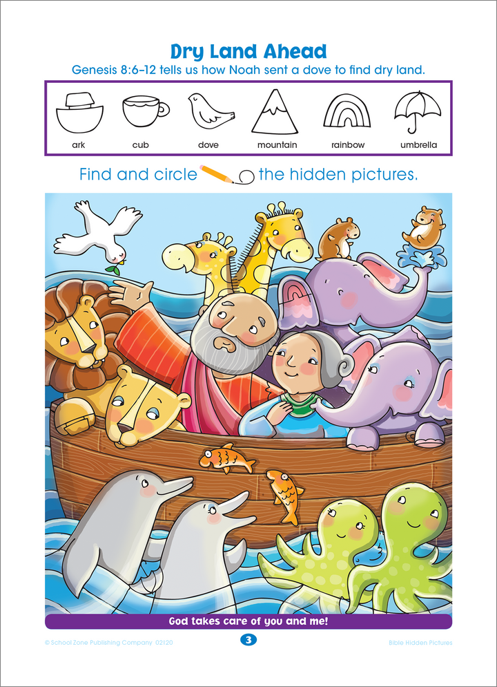 Bible Hidden Pictures! will help teach and reinforce Scripture along with careful observation.