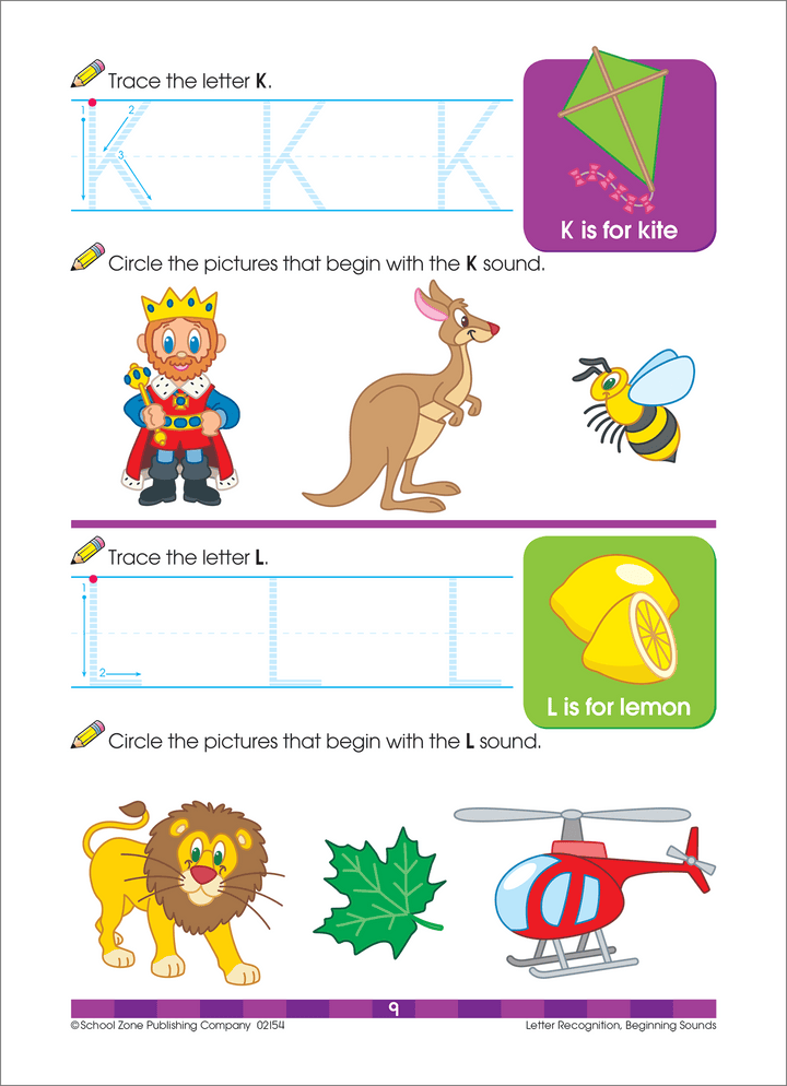 Preschool Scholar Workbook takes a playful approach to basic skills.