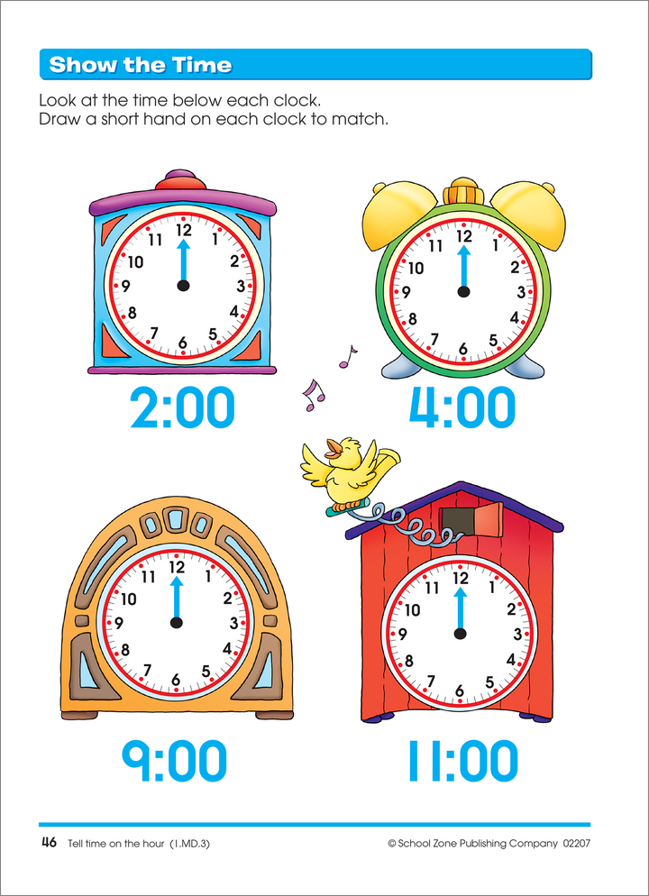 Transition Math Grades K-1 – School Zone Publishing Company