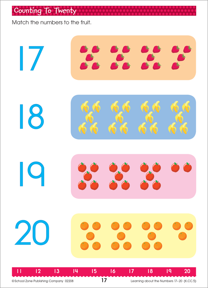 Kinder Ready Math Kindergarten Math Readiness – School Zone Publishing Company