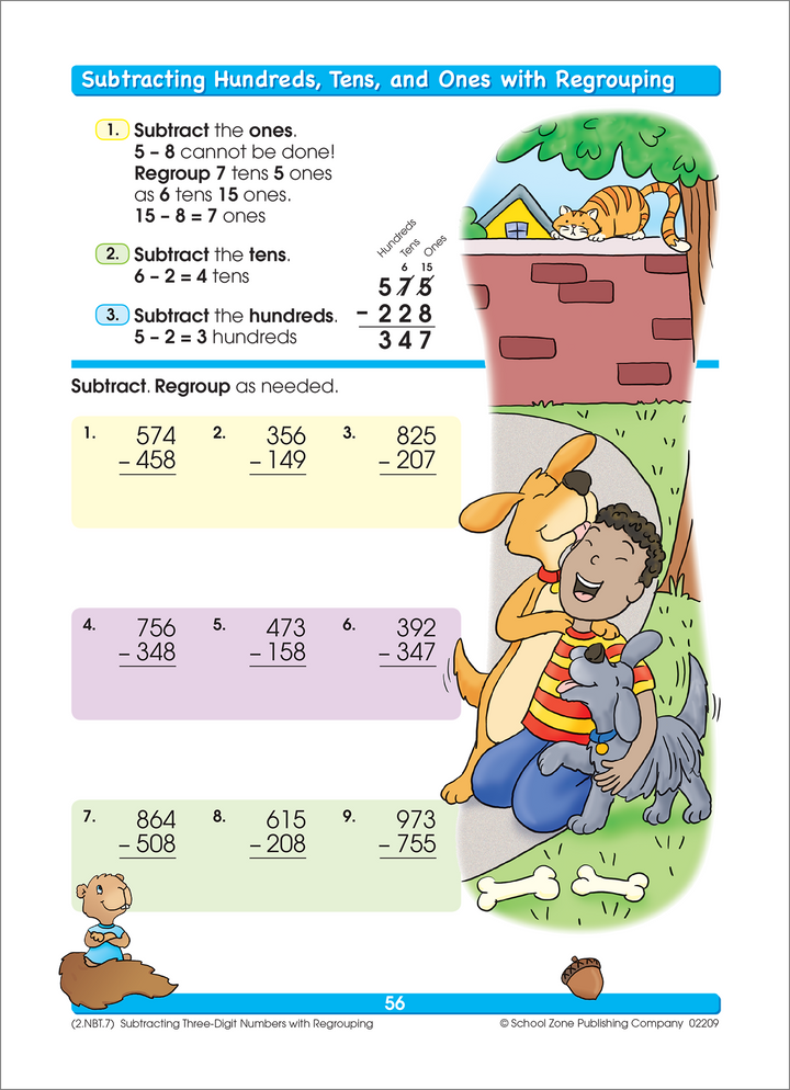 Addition & Subtraction 1-2 Deluxe Edition Workbook adds smiles to problem-solving.