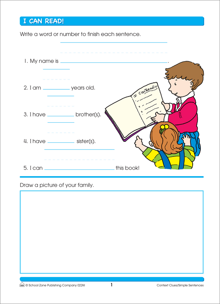 Kids will practice a variety of strategies with Reading Activities 1-2 Deluxe Edition Workbook.