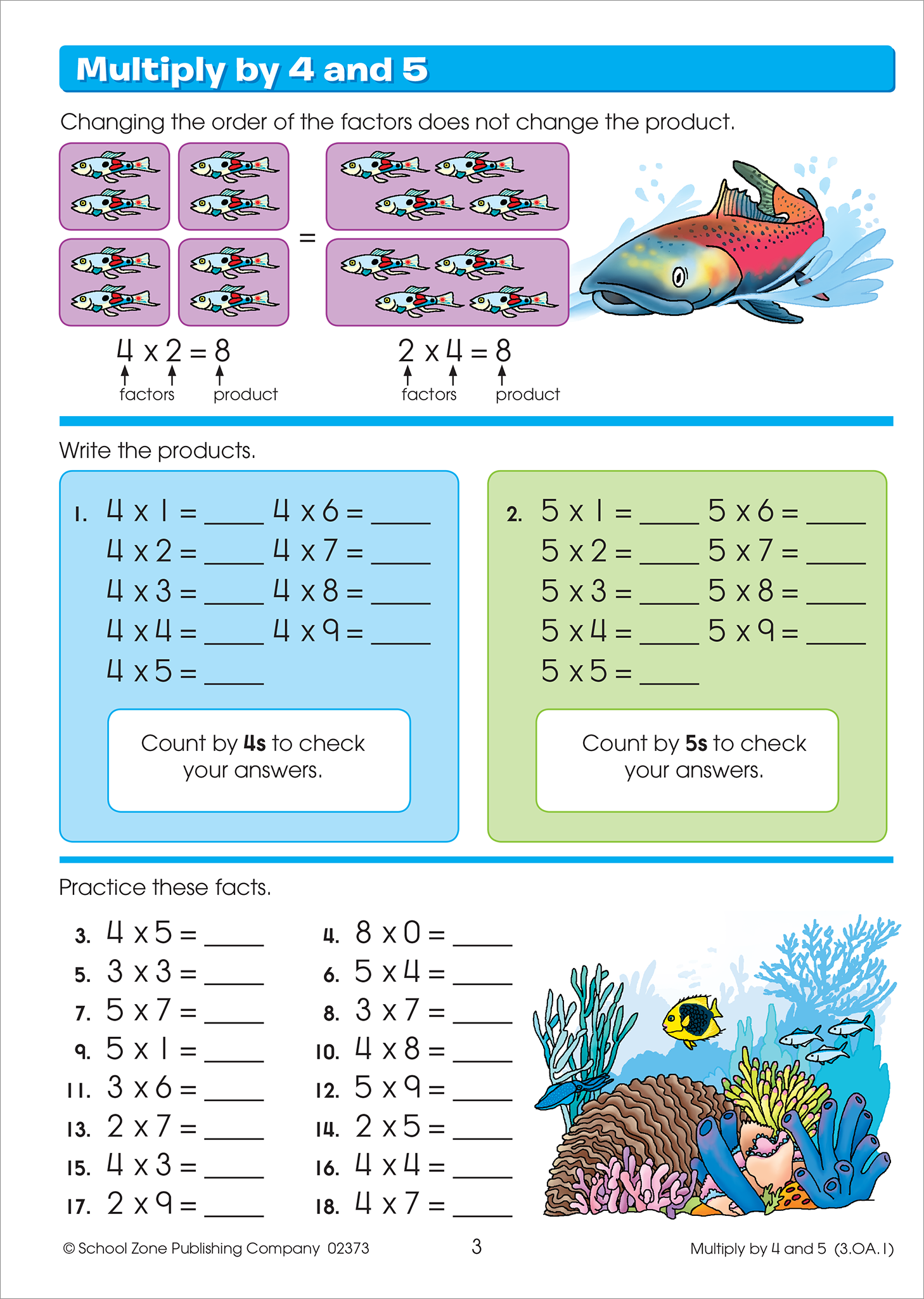 Math Basic 3 Math Basics 3: Grade 3 Questions – School Zone Publishing Company