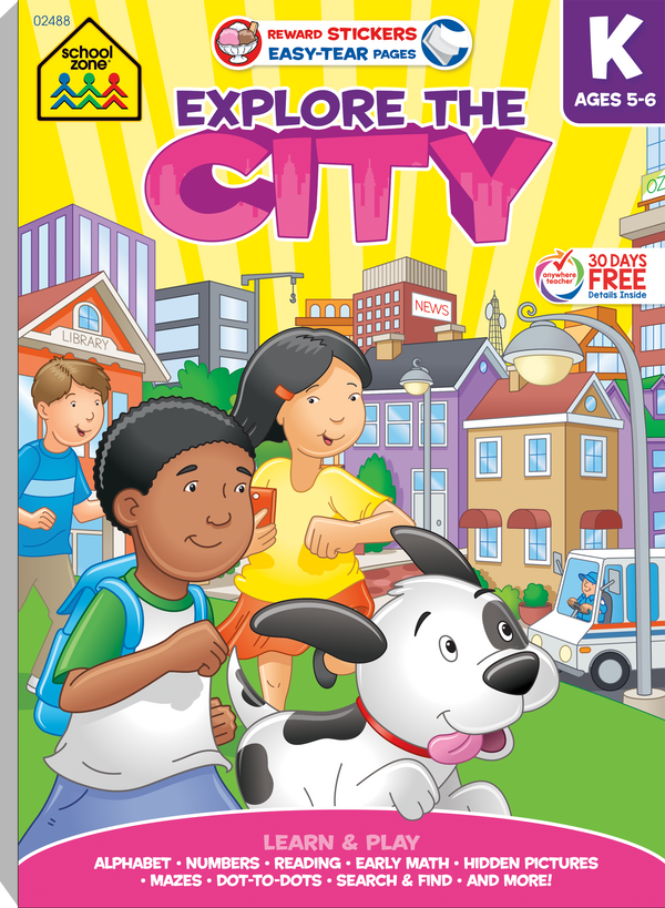 Explore the City Kindergarten Learn & Play Tablet is an outstanding learning adventure!