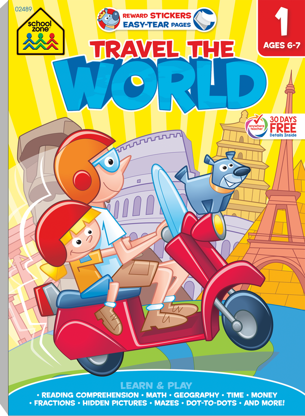 Travel the World First Grade Learn & Play Tablet is one terrific learning journey!