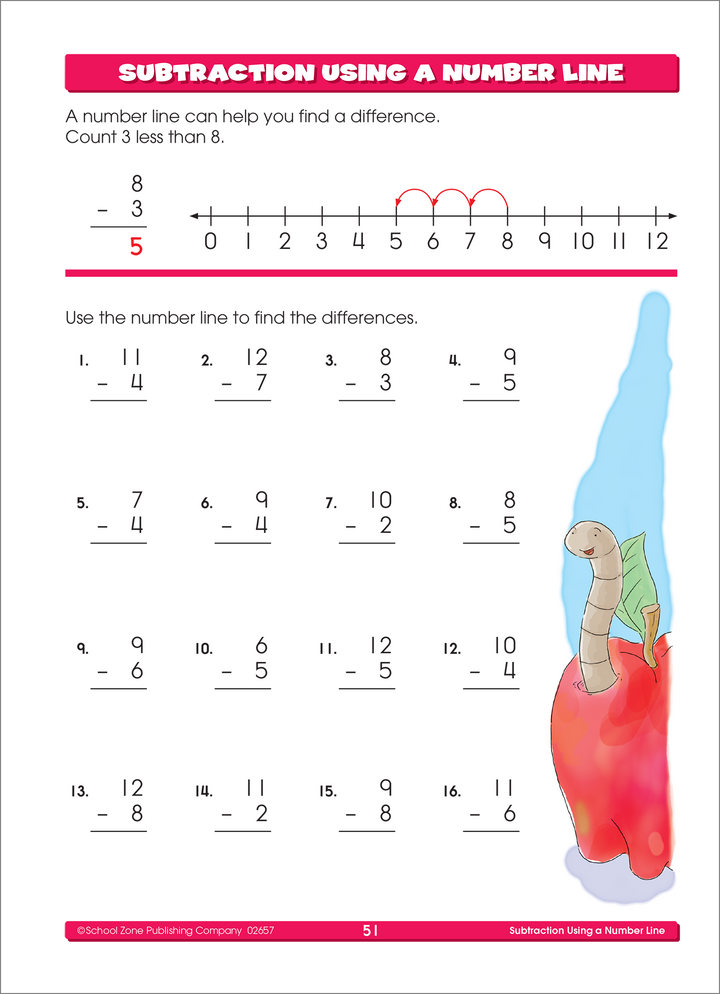 First Base Printable First Grade Basics Workbook – School Zone Publishing Company