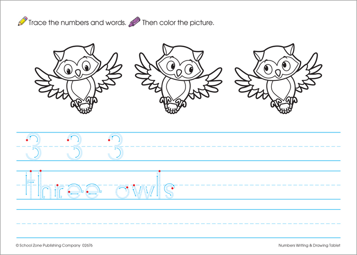 This Numbers Writing & Drawing Tablet will give little hands a big workout.