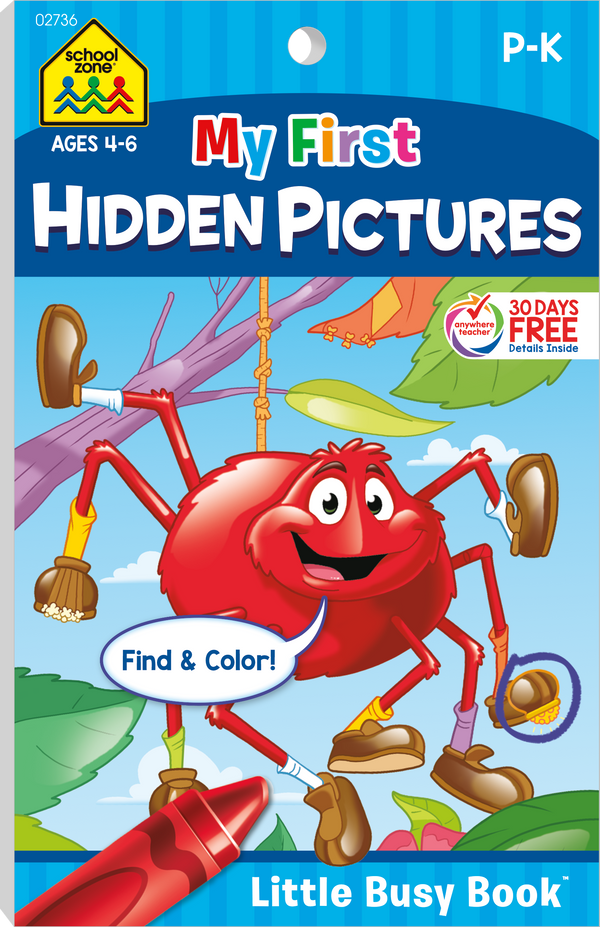 My First Hidden Pictures Little Busy Book will definitely keep little ones busy searching.