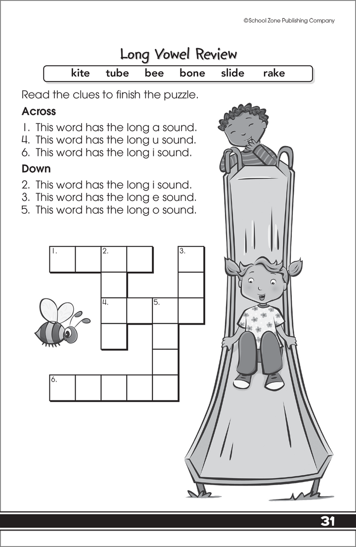 My First Crosswords Little Busy Book both introduces and reinforces important language skills.