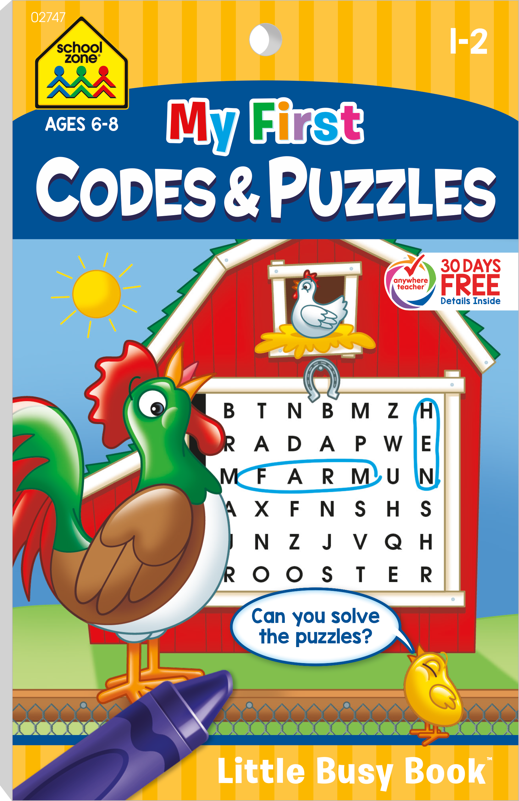 1st Grade Fun Puzzles – School Zone Publishing Company
