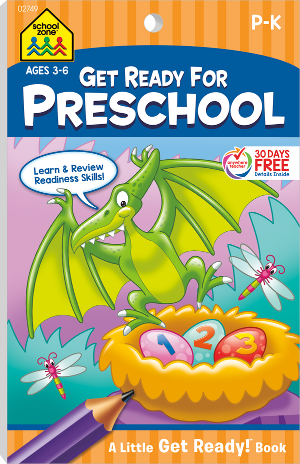 This Get Ready for Preschool! Little Get Ready Book! playfully helps preschoolers learn and review readiness skills.