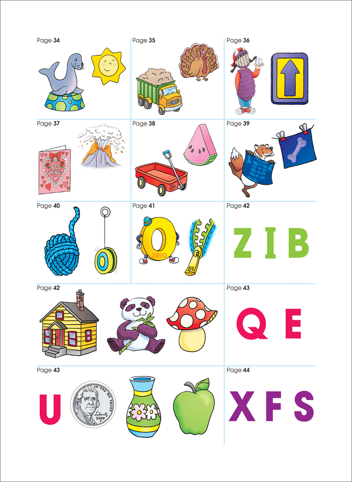 Almost every sticker in Alphabet Sticker Workbook has a specific use and will help teach an important skill.