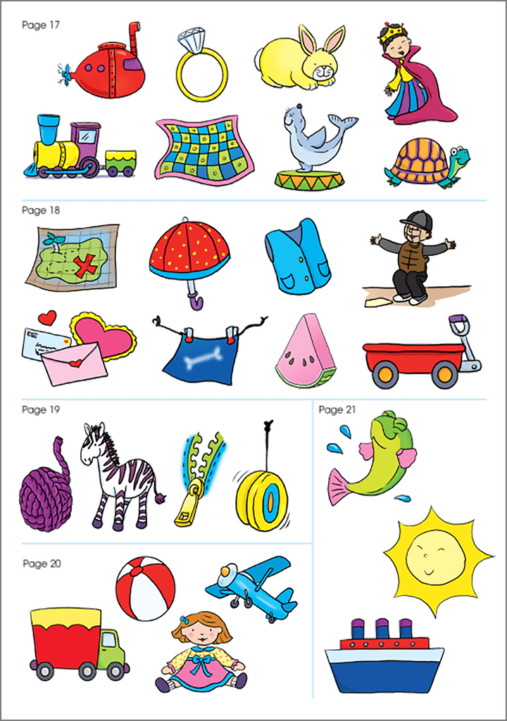 Almost every sticker in Preschool Stickers Workbook has a specific use and will help teach an important skill.