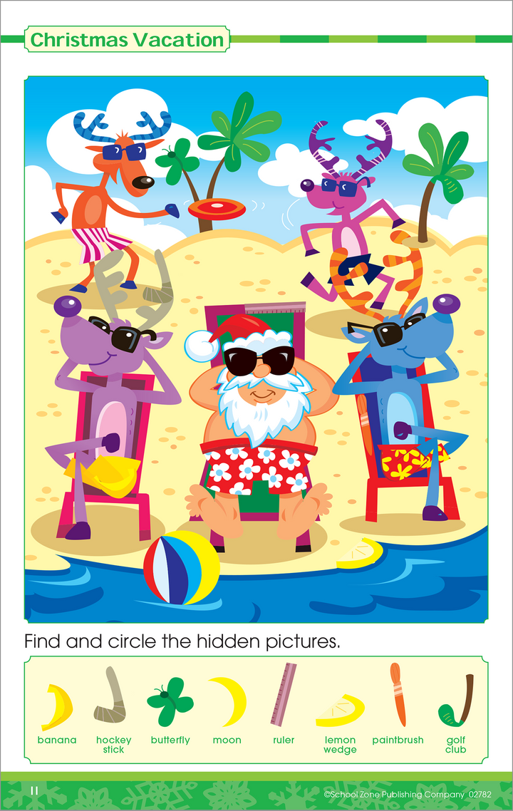 Jolly Hidden Pictures Little Busy Book helps strengthen visual discernment, an important skill for reading.