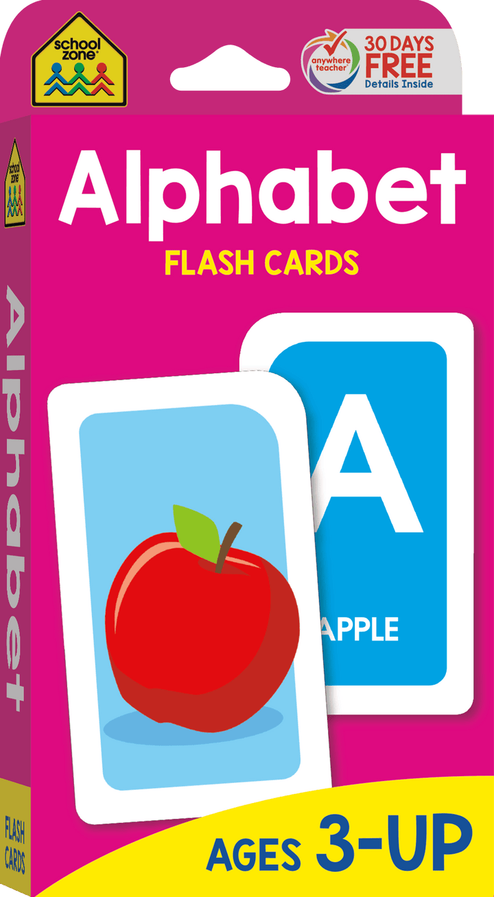 Alphabet Flash Cards make learning ABCs fun.