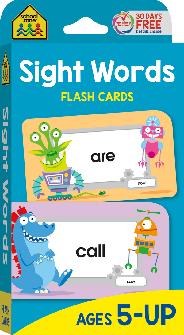 These Sight Words Flash Cards help kids recognize and practice important words.