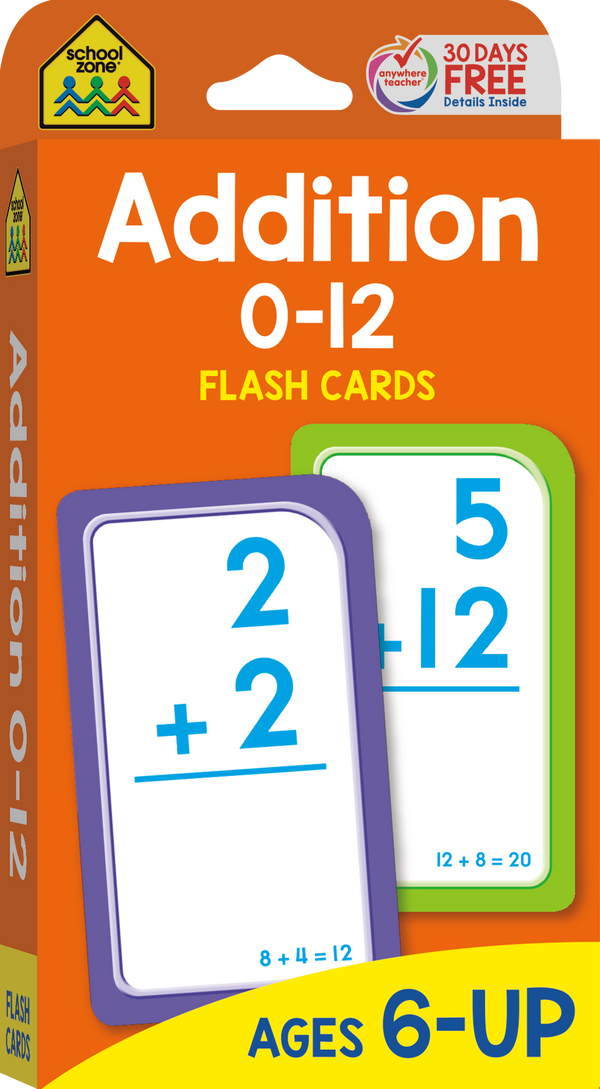 Help your child master early math with these Addition Flash Cards.