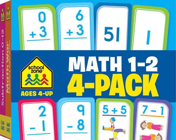 Math Flashcards: Addition & Multiplication Tagged "Filter - Flash Cards" School Zone Publishing Company Math Flashcards: Addition & Multiplication Tagged "Filter - Flash Cards" School Zone Publishing Company