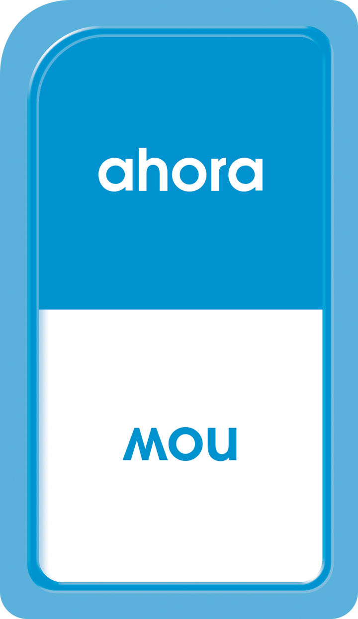These Bilingual Beginning Sight Words Flash Cards are a great way to practice basic vocabulary.