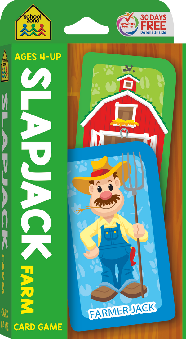 This Slapjack Farm Card Game is an adorable version of a classic card game!