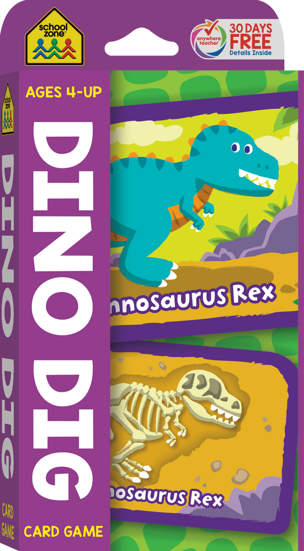 This adorable Dino Dig Card Game will help kids match, memorize, and so much more!