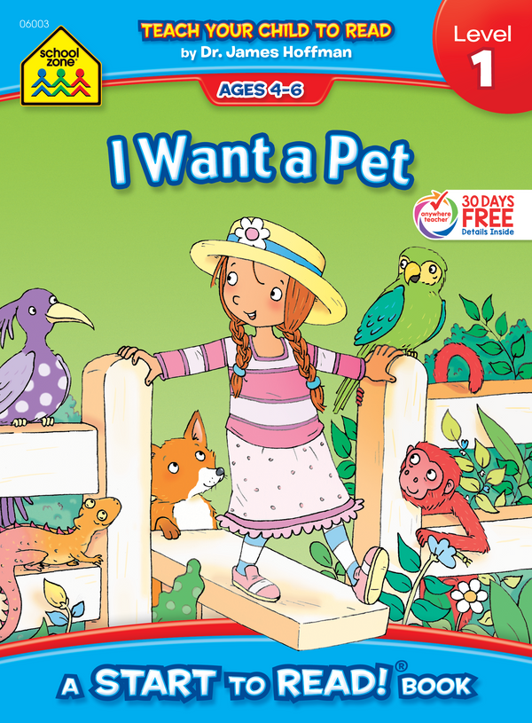 This I Want a Pet - A Level 1 Start to Read! Book is just one charming story in an early reading series.