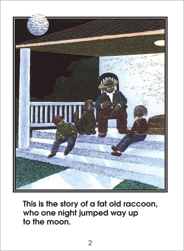 Raccoon on the Moon - A Level 3 Start to Read! Book is also the delightful story of storytelling!