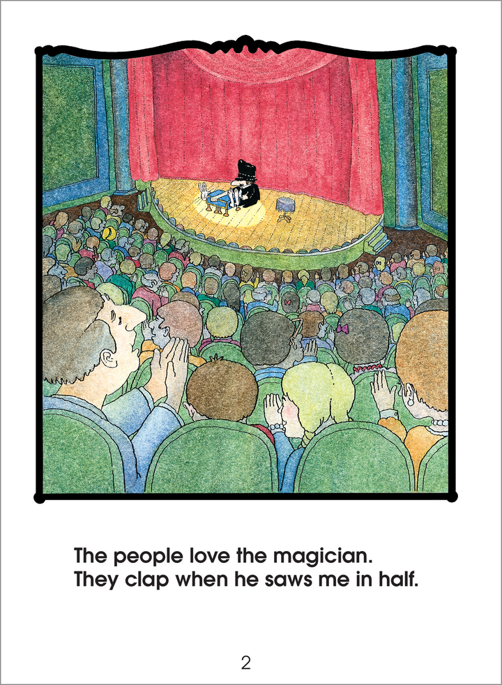 The magician in It's Magic A Start to Read! Book Level 3 will definitely capture kids' attention.