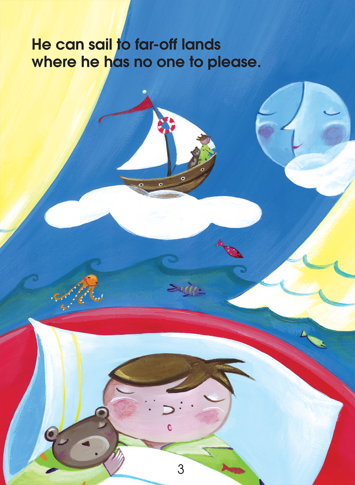 Peter's Dream - A Level 2 Start to Read! book is a delightful story of escaping grown-up rules.