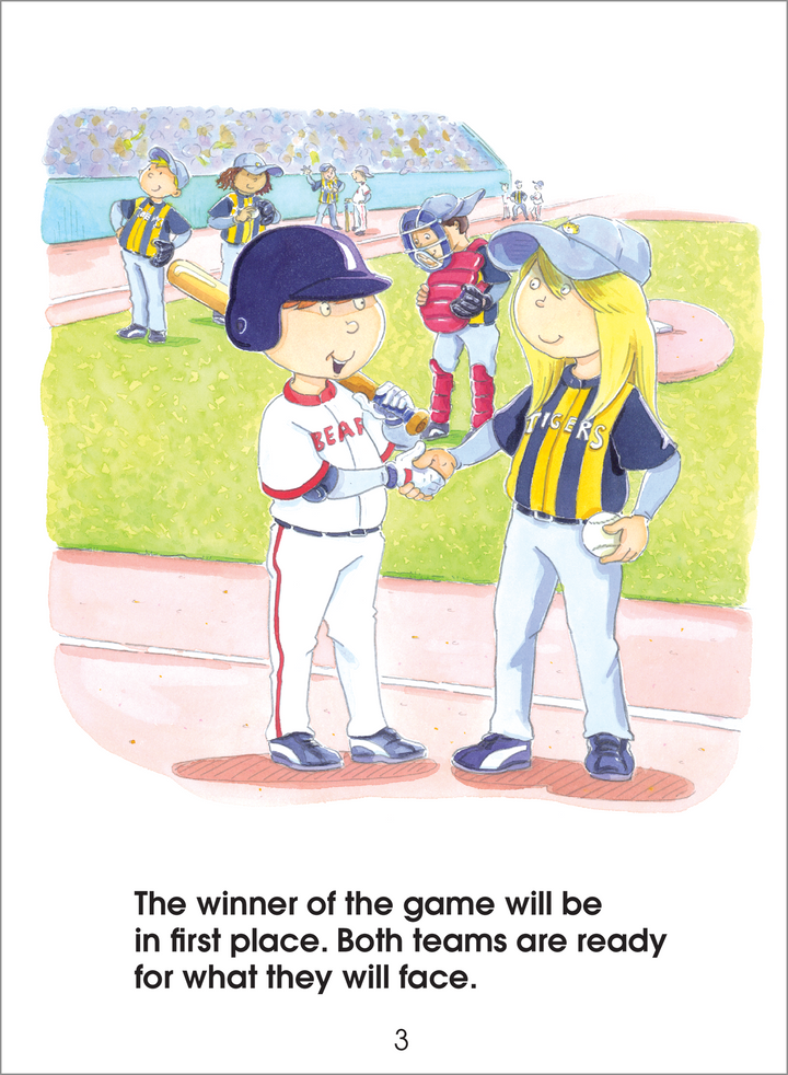 The Last Game - A Level 3 Start to Read! Book uses rhyming words that make reading easier and more fun.