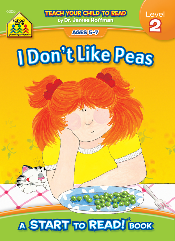 I Don't Like Peas - A Level 2 Start to Read! Book is just one adorable offering from the early reading series.