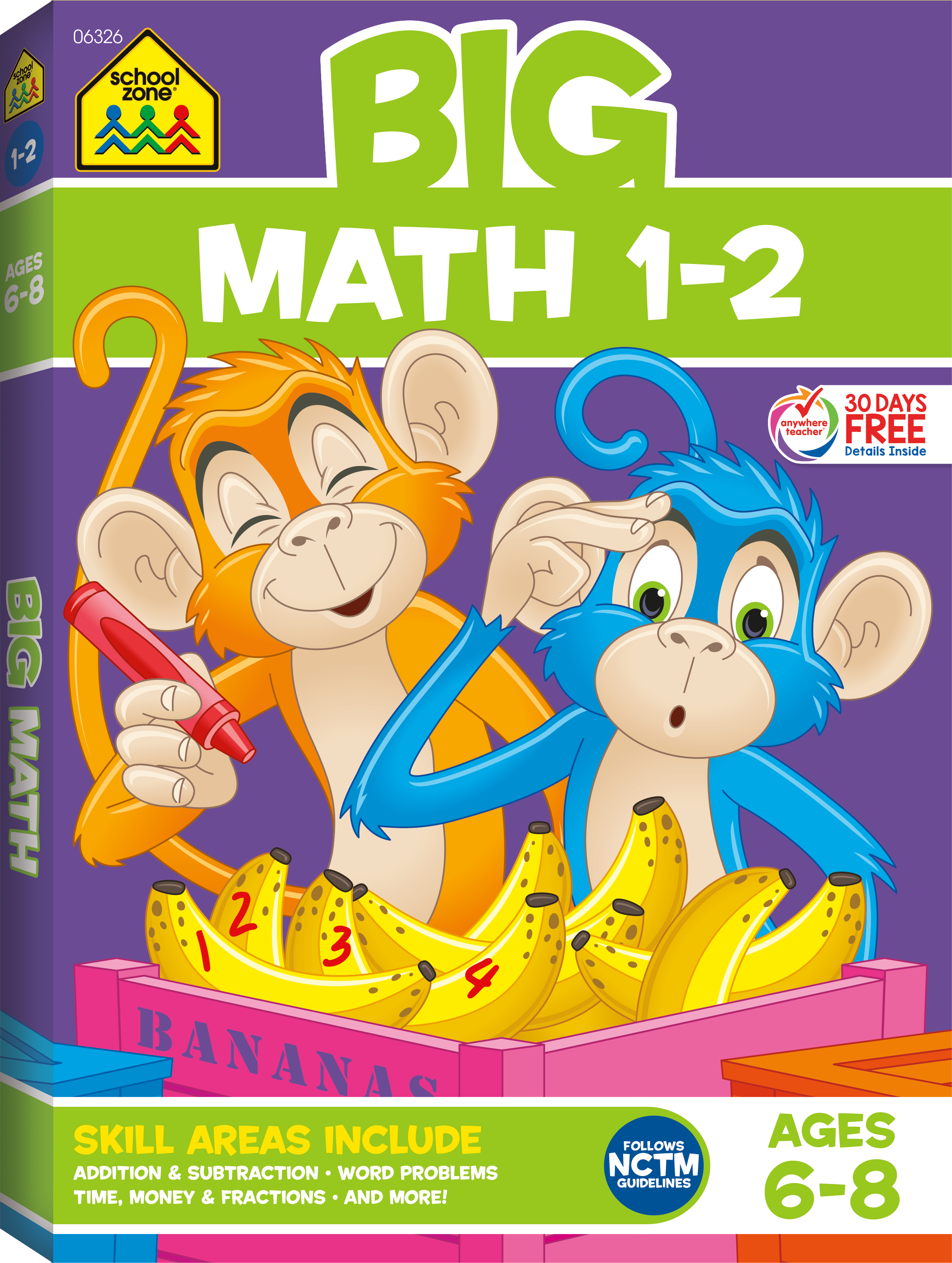 Basic Math Workbook: Class 1-2 Practice – School Zone Publishing Company