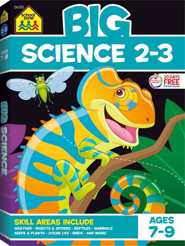 This Big Science 2-3 Workbook makes learning practical science skills so much fun!