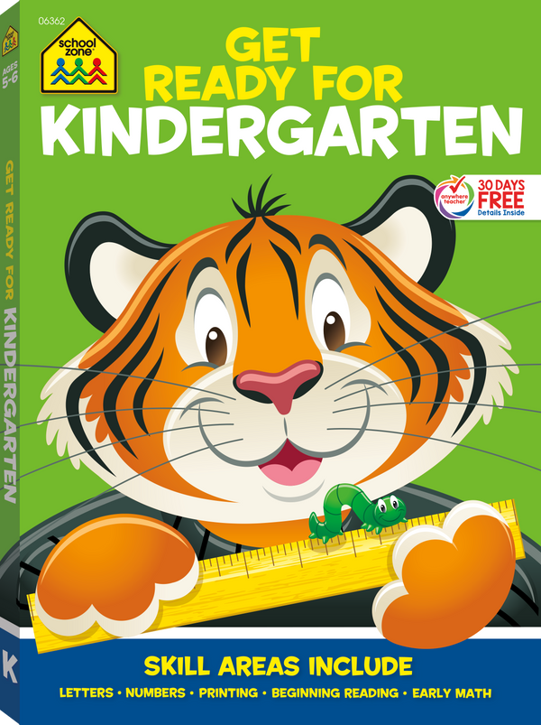 Get Ready for Kindergarten Workbook will make learning so much fun!