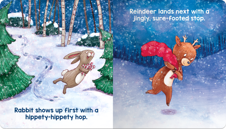 The cute critters in Christmas Surprise will make storytime fun!