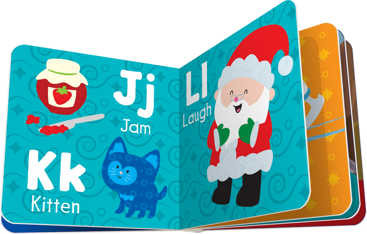 Practice ABCs with these Early Reading Mini Board Books: Alphabet, Three-Letter Words, and Picture Words.
