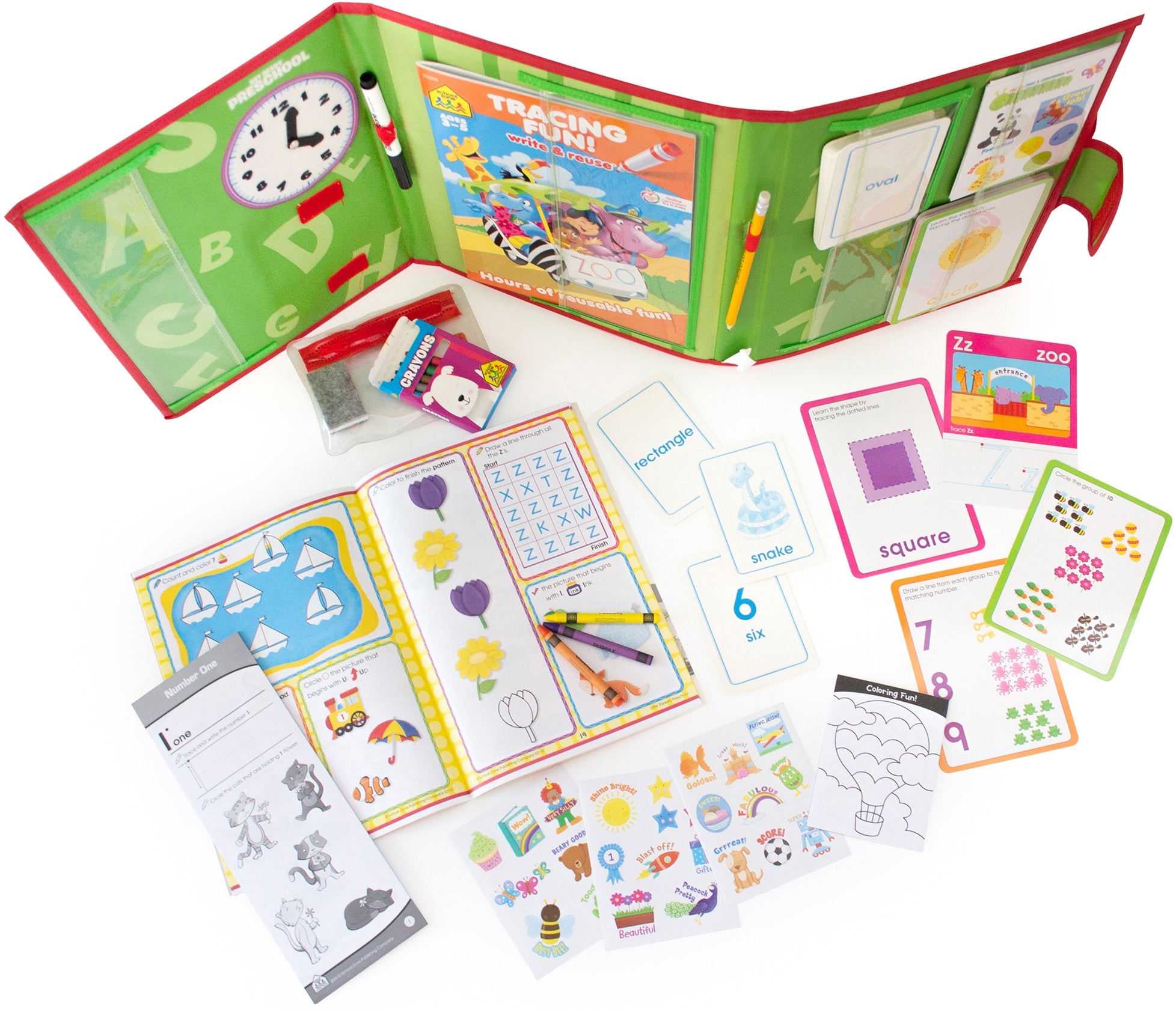 Playset for School: Get Ready Preschool – School Zone Publishing