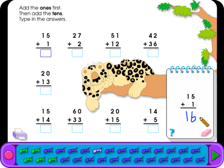 Math 2 On-Track Software (Windows Download) makes math feel like a playful game.