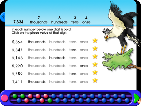 With Math 3 On-Track Software (Windows Download) kids also build confidence working with bigger numbers.