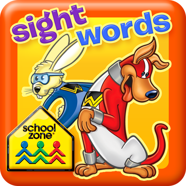 Wonder Words Flash Action Software (Windows Download) is a super cute way to learn sight words.