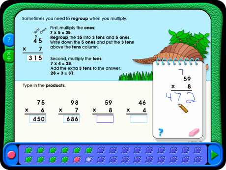 Multiplication & Division 3-4 On-Track Software (Windows Download) lets kids practice typical problems they will be seeing in the classroom..